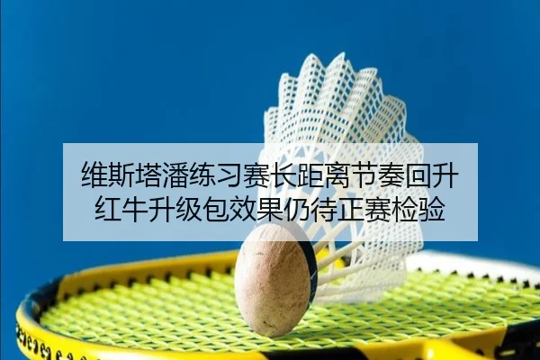 维斯塔潘练习赛长距离节奏回升 红牛升级包效果仍待正赛检验